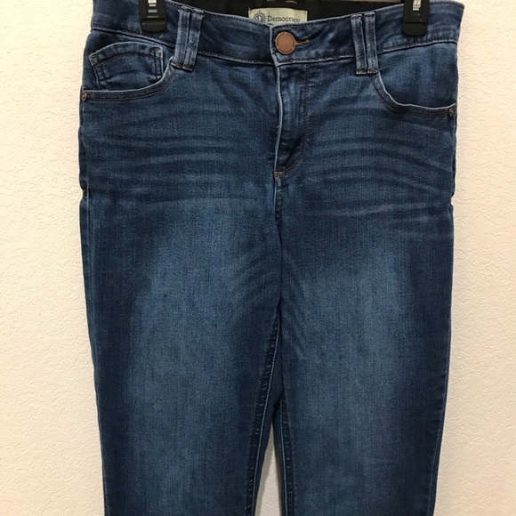 Democracy Blue Bootcut Jeans with Classic Denim Style - Picture 3 of 14